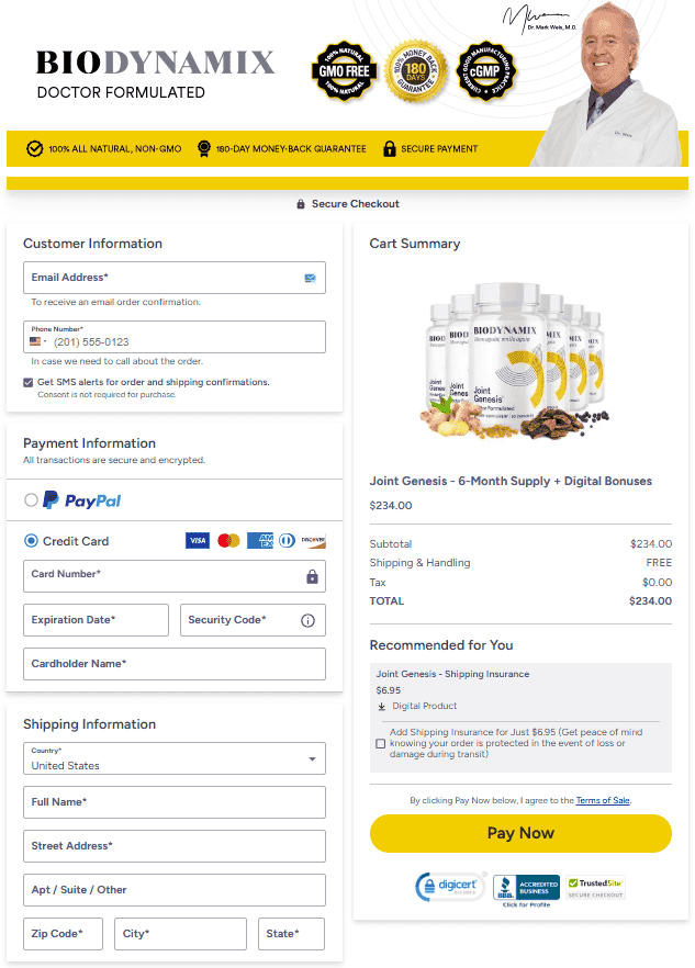 Joint Genesis-Secure-Checkout